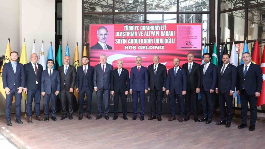 Bakan Uraloğlu’ndan ATO’ya Ziyaret: Kızılay-Esenboğa Metro Hattı Müjdesi