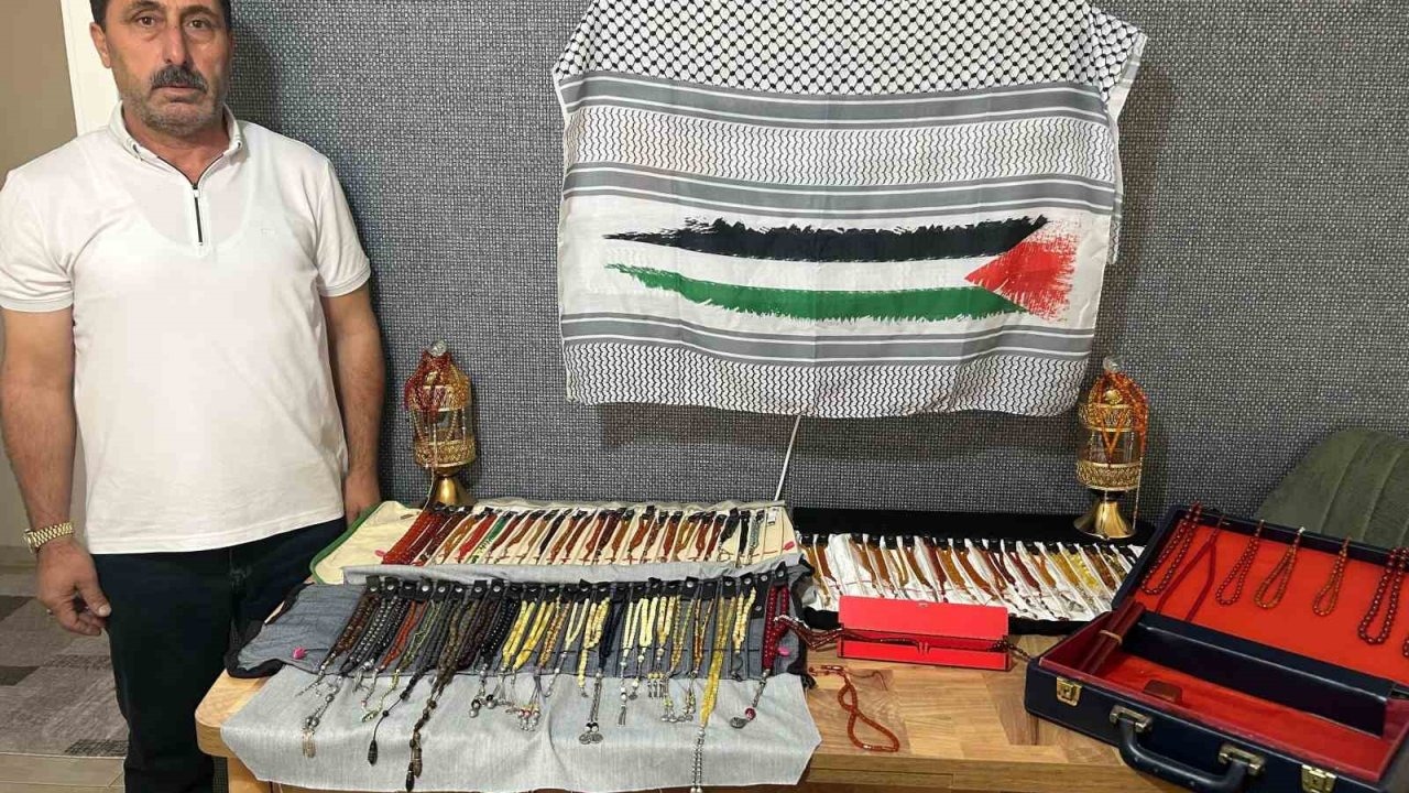 Bingöllü Koleksiyonerden Gazze&#039;ye Destek: 35 Yıllık Tespih Koleksiyonu Satışta