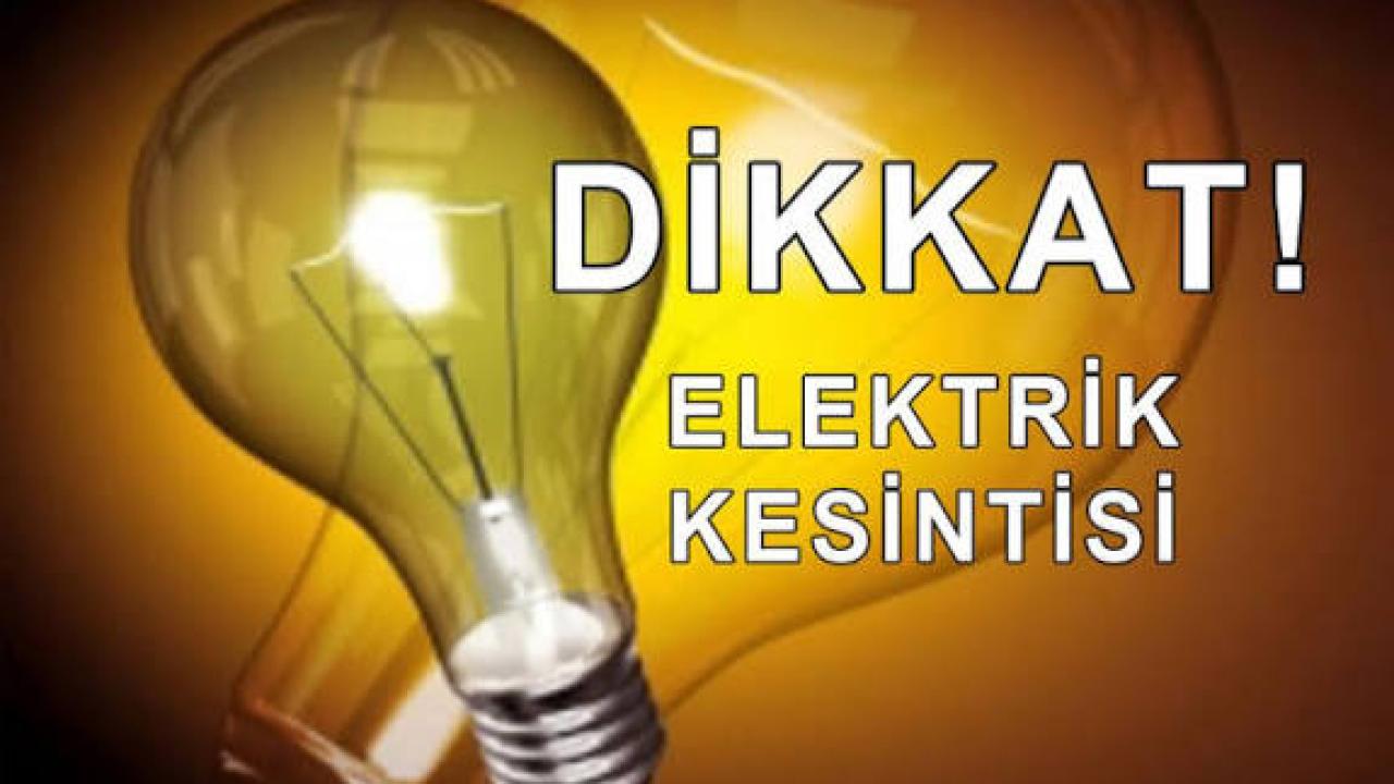 Dikkat! Yarın Iğdır’da Elektrik Kesintisi
