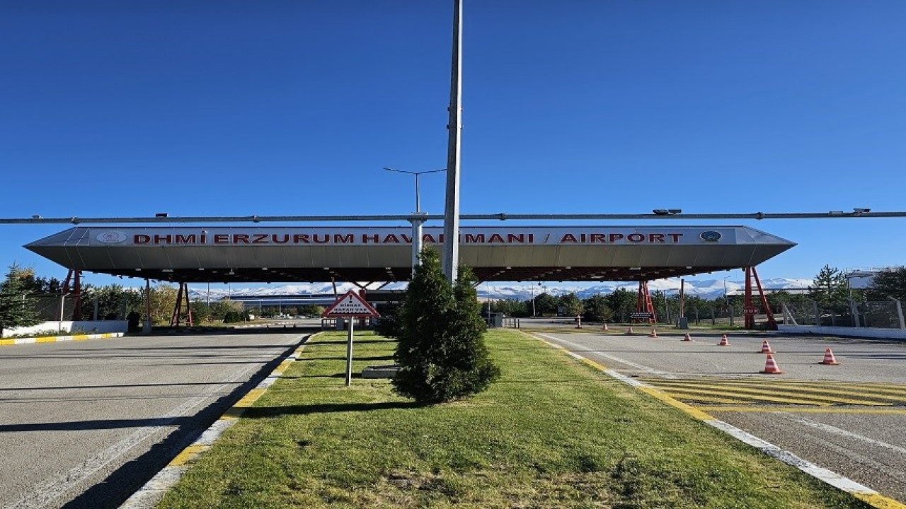Erzurum Havalimanı Eylül 2025 İstatistikleri Açıklandı: 100 Binden Fazla Yolcuya Hizmet Verildi