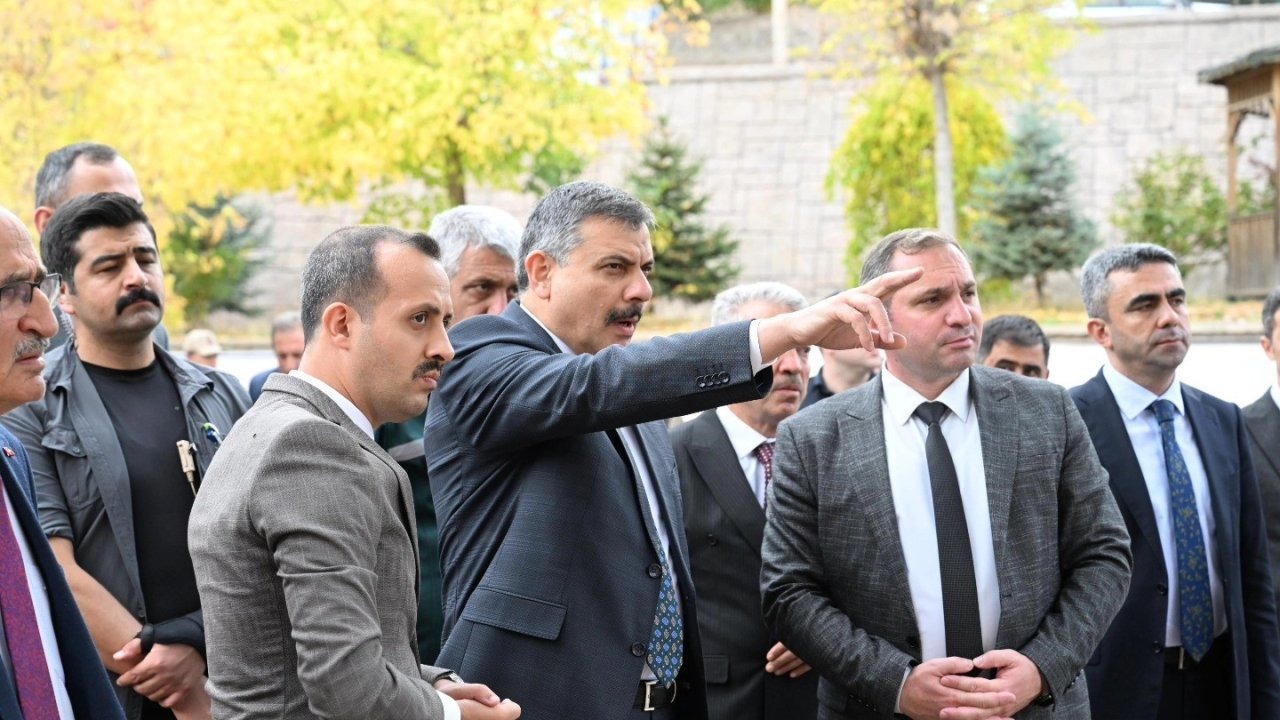 Erzurum Valisi Çiftçi, İspir ve Pazaryolu&#039;nda İncelemelerde Bulundu