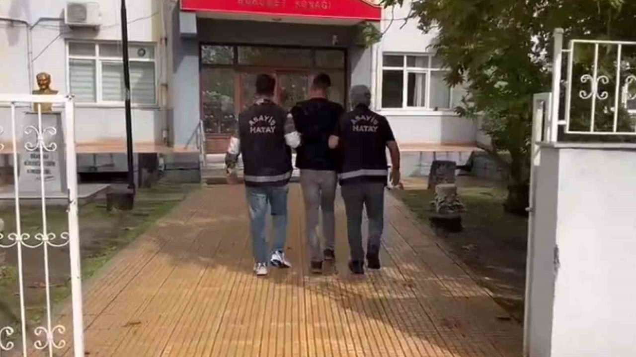 Hatay Erzin'de Kurumdan Hırsızlık Suçundan Aranan Hükümlü Yakalandı