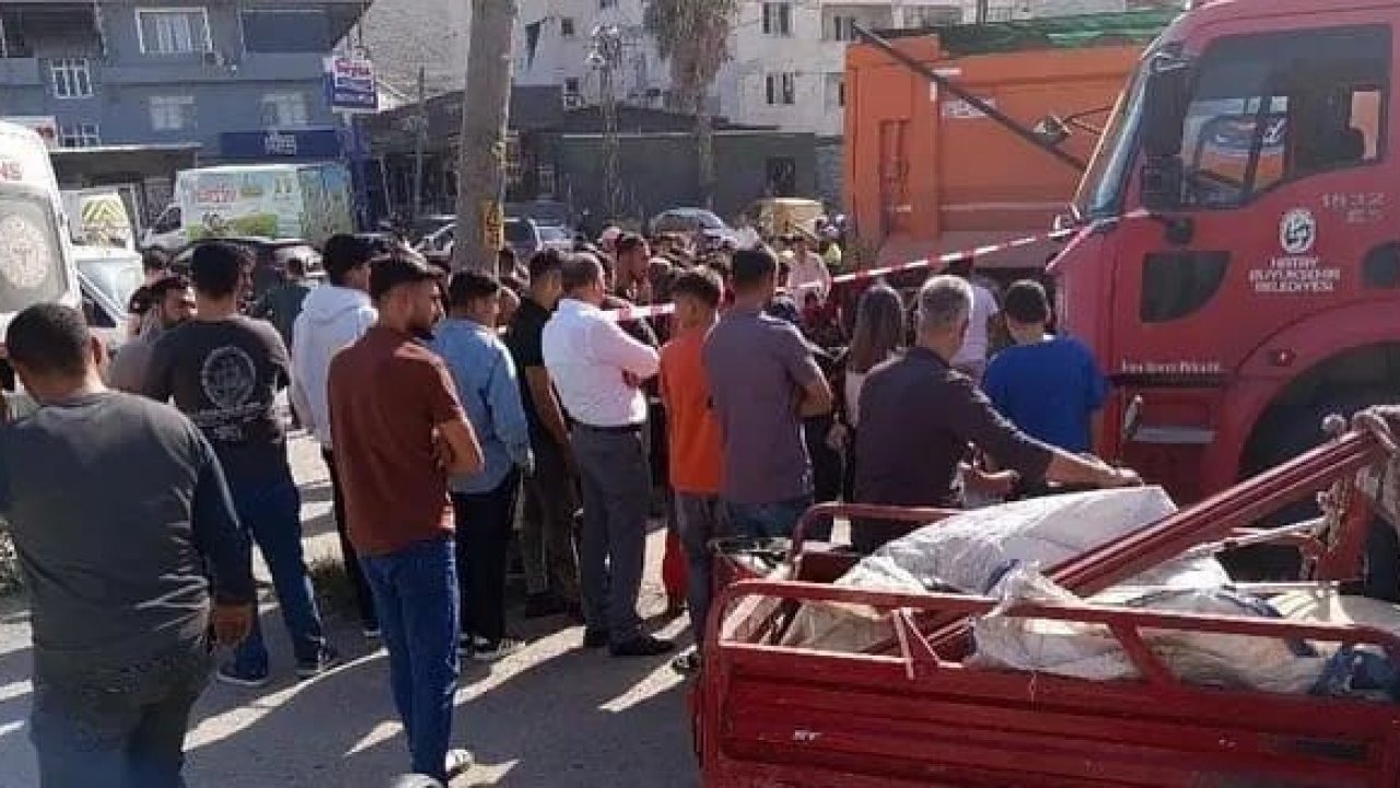Hatay&#039;da Feci Kaza: Kamyonun Altında Kalan 71 Yaşındaki Adam Hayatını Kaybetti