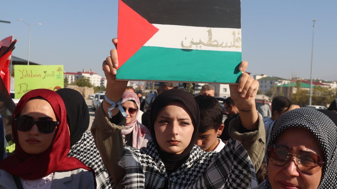 Iğdır, Filistin İçin Tek Yürek Oldu