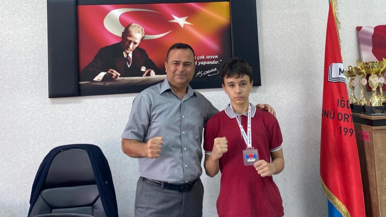 Iğdır İnönü Ortaokulundan Boksta Büyük Başarı!