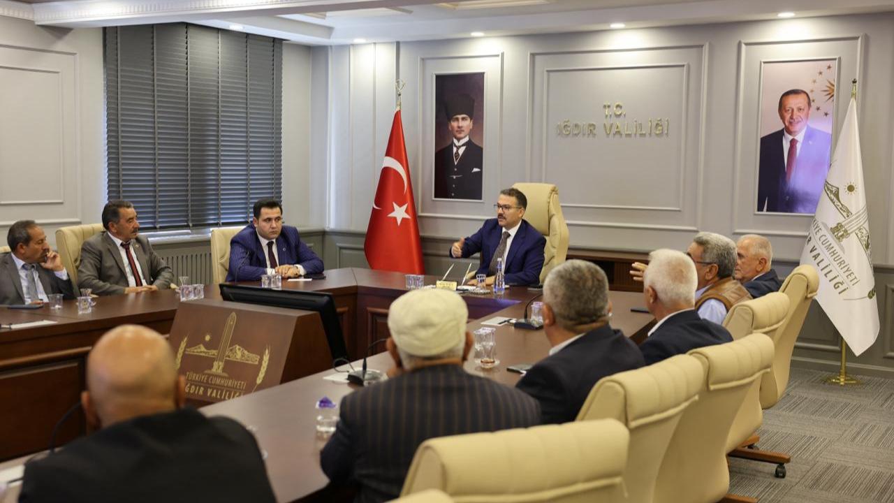 Iğdır Merkez Muhtarları, İmar Planlarının Çözülmesini İstedi