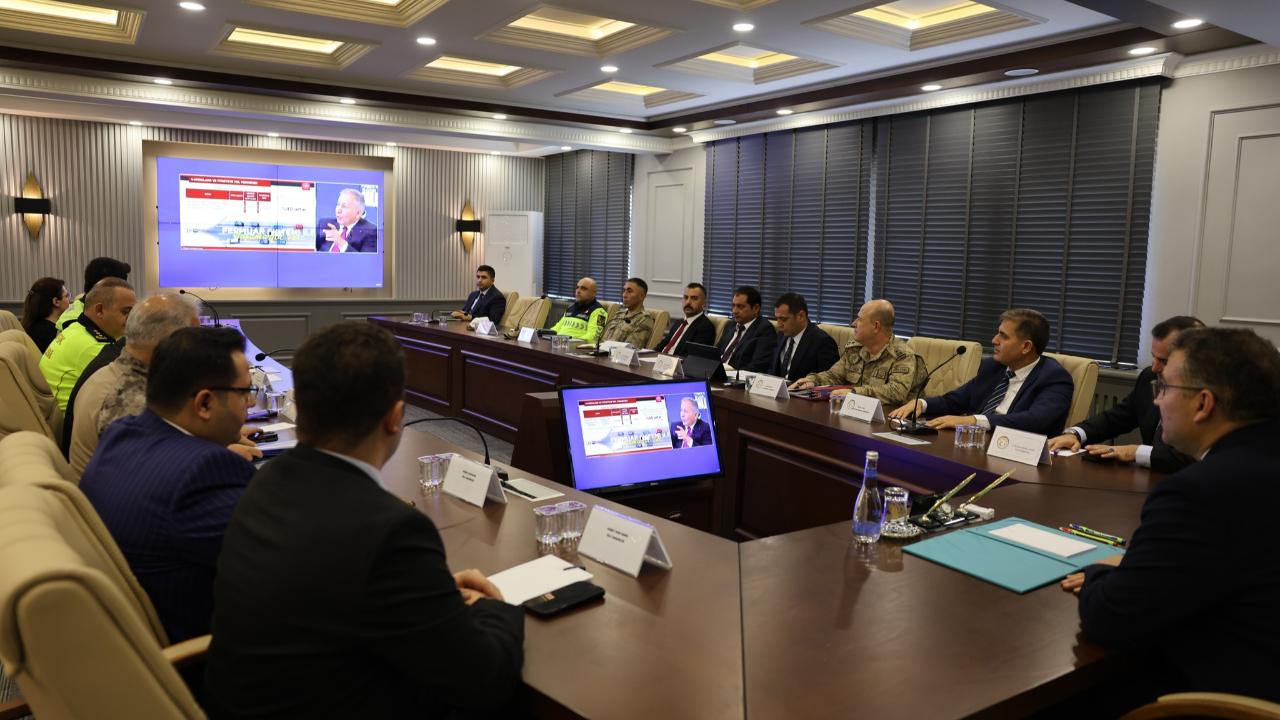 Iğdır’da Karayolu Trafik Güvenliği Toplantısı Yapıldı