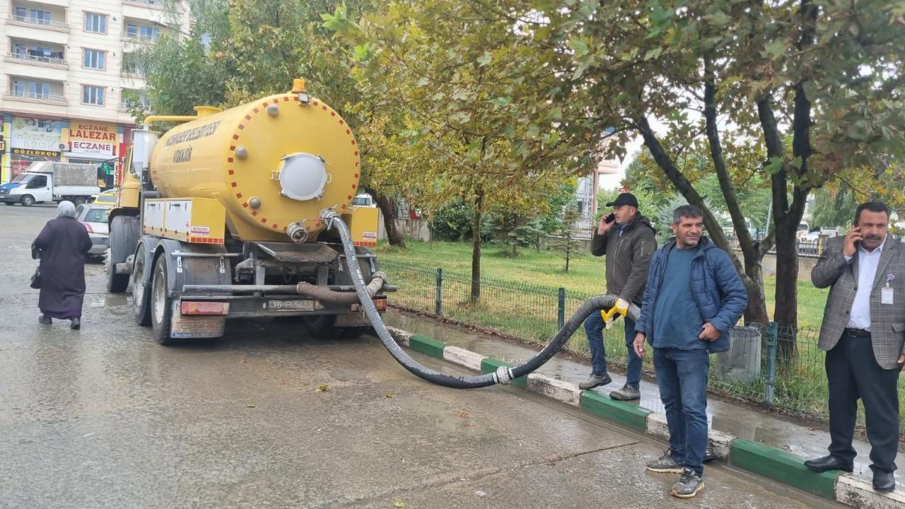 Iğdır’da Sağanak Yağış Su Taşkınlarına Neden Oldu