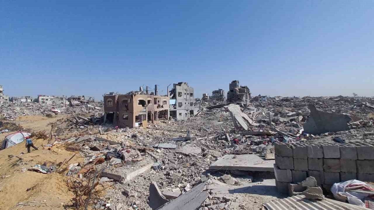 İsrail’in Çekildiği Cibaliye Mülteci Kampı’nda Korkunç Yıkım Ortaya Çıktı