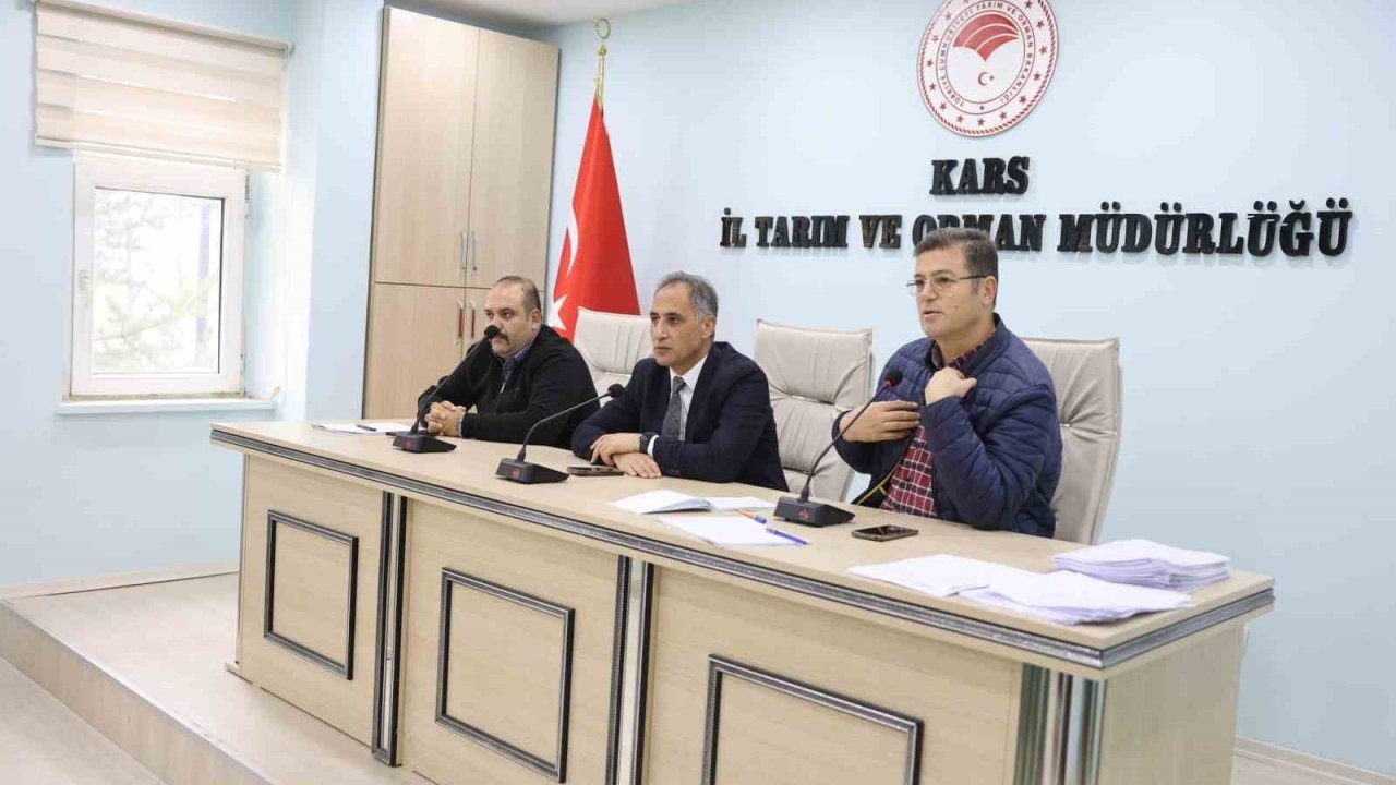 Kars’ta Genel Tarım Sayımı İçin Muhtarlara Bilgilendirme Toplantısı