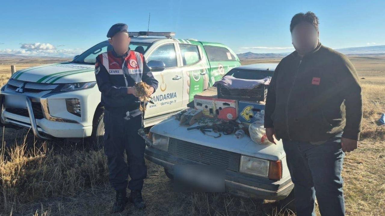 Kars’ta Yasadışı Şahin Avına Rekor Ceza!