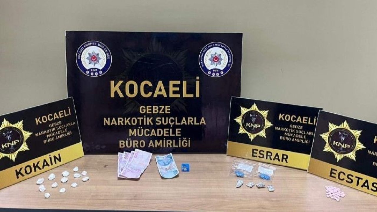 Kocaeli Gebze’de Narkotik Operasyonu: 2 Kişi Tutuklandı