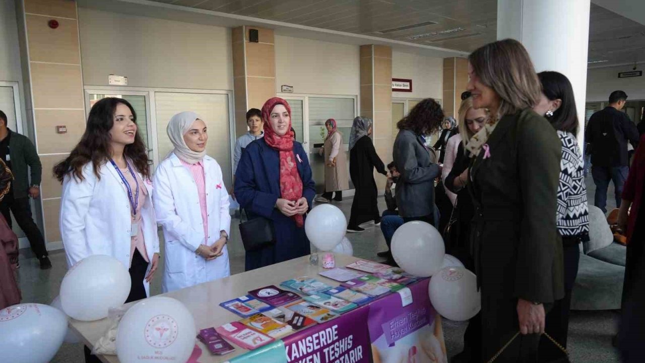 Muş’ta “Meme Kanseri Farkındalık Ayı” Etkinliği: Erken Teşhis Vurgulandı