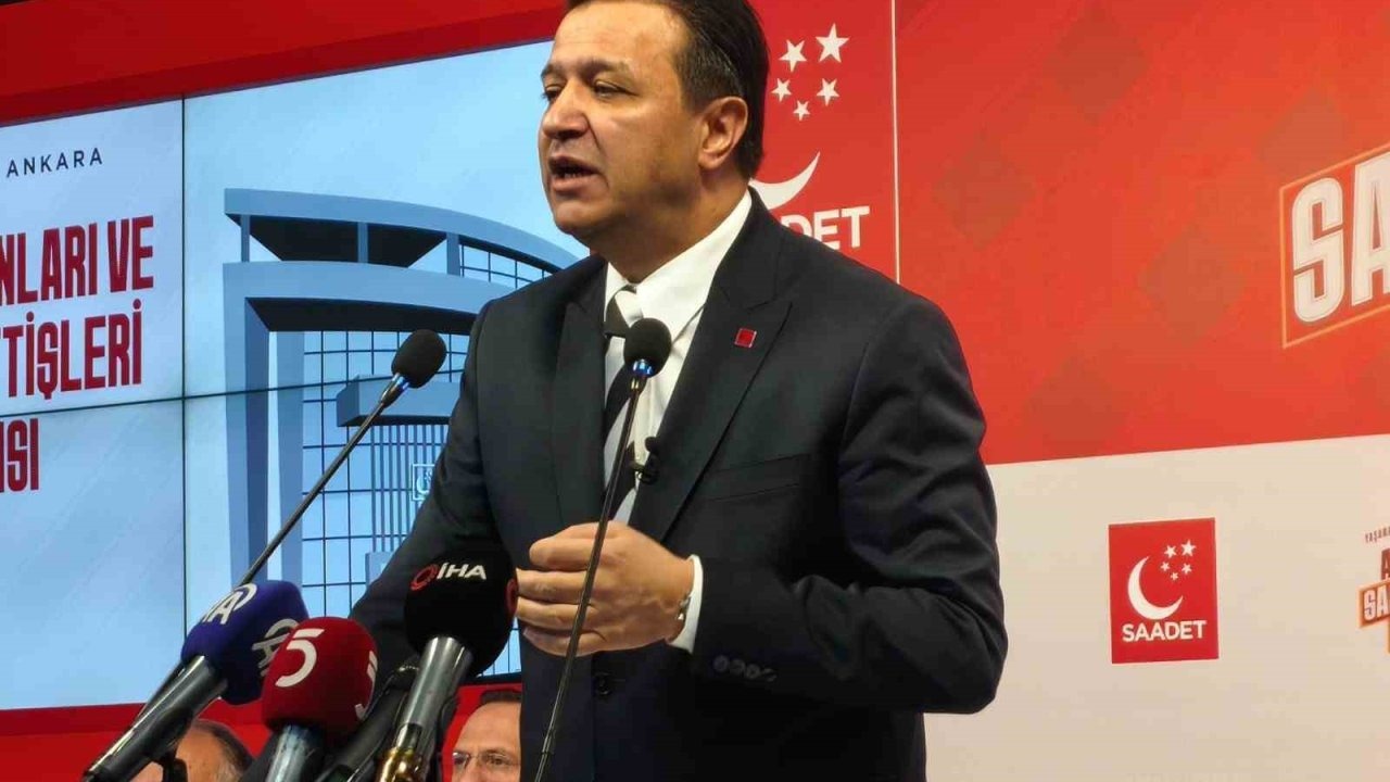 Saadet Partisi Lideri Arıkan: &quot;Bu bir barış planı değil, Gazze’yi ve Filistin’i bütünüyle işgal planıdır&quot;