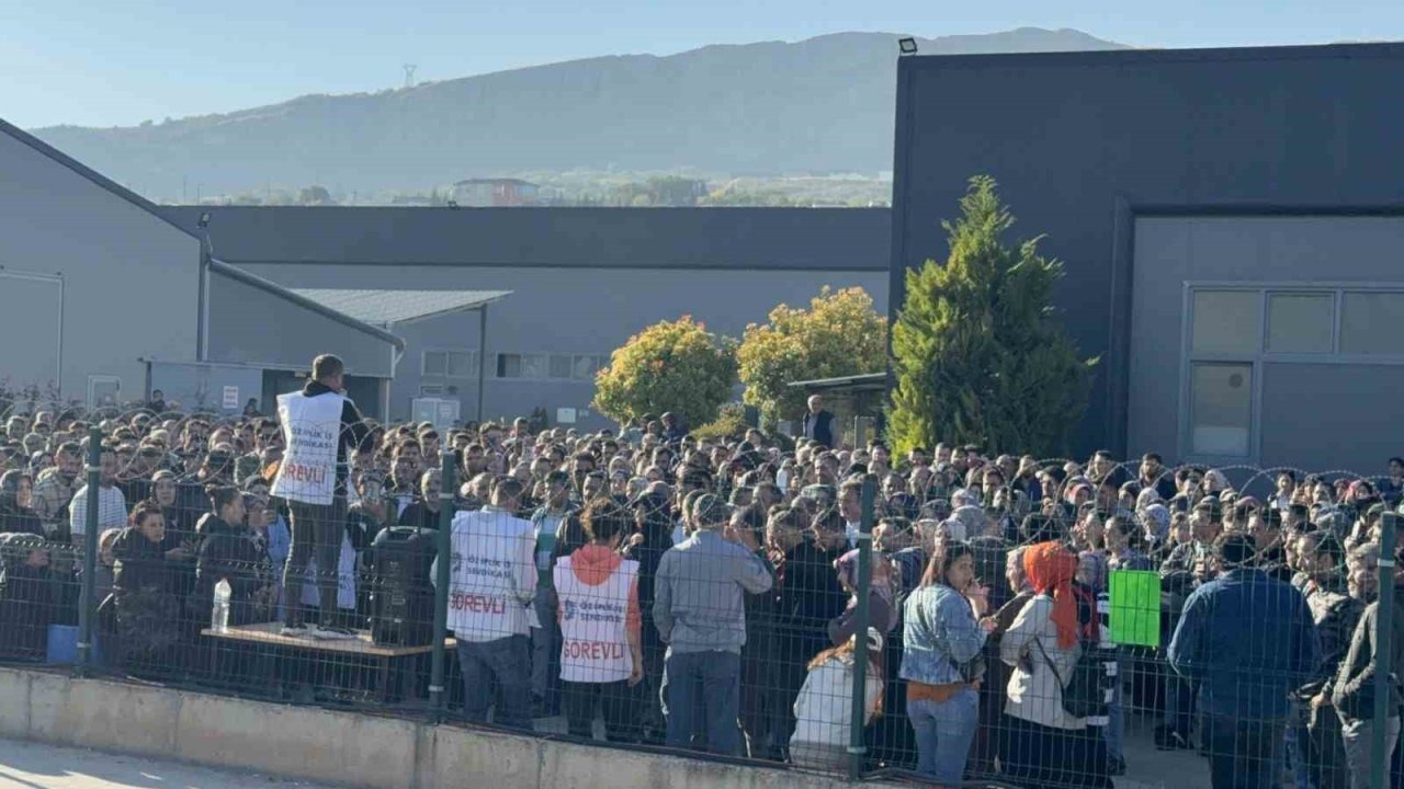 Türkiye&#039;nin Dev Fabrikasında İşçi Eylemi: 800 Tekstil İşçisi 66 Gündür Maaş Alamadığı İçin Üretimi Durdurdu