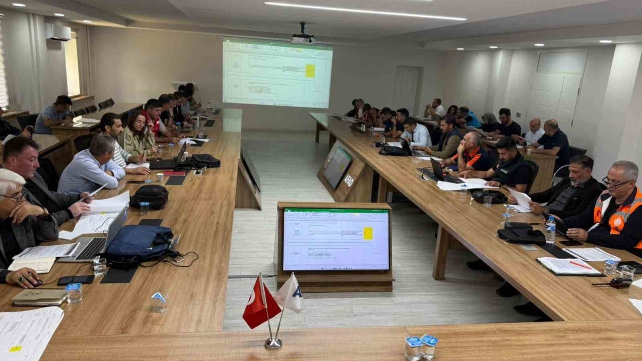 Van’da Afetlere Hazırlık Hızlandı: TAMP Masa Başı Tatbikatı Düzenlendi