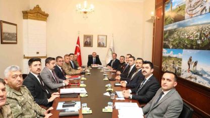 Kars'ta "İl Güvenlik ve Asayiş Koordinasyon Toplantısı" Düzenlendi
