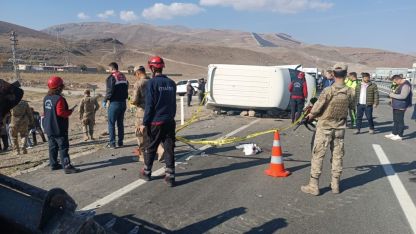 Doğubayazıt’ta Trafik Kazası: 1 Ölü, 2 Ağır Yaralı