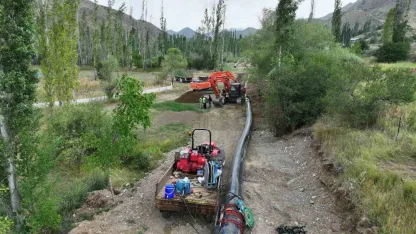 Erzurum Oltu Sivridere Barajı Sulama İnşaatı Hızla İlerliyor: 6.860 Dekar Araziye Can Suyu