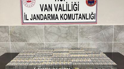 Van'da Kaçak Sigara Operasyonu: 3 Bin 75 Paket Sigara Ele Geçirildi