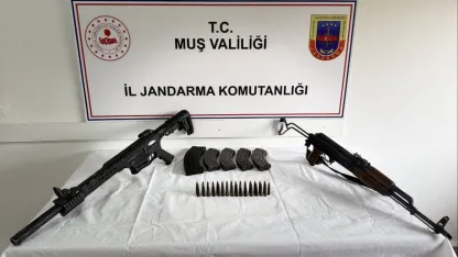 Muş’ta Eve Silahlı Saldırı: Baba Oğul Yakalandı, AK-47 Ele Geçirildi