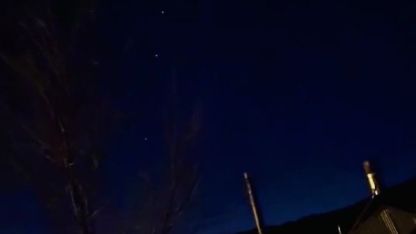 Van Semalarında Heyecan Verici Görüntü: Starlink Uyduları Tek Sıra Geçti