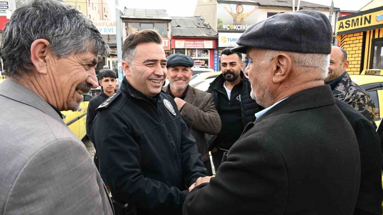 Ağrı Emniyet Müdürü Göksel Önder Esnafla Buluştu