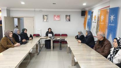 AK PARTİ KADIN KOLLARI'NDAN 25 KASIM MESAJI: "ŞİDDETLE MÜCADELEDE SIFIR TOLERANS “