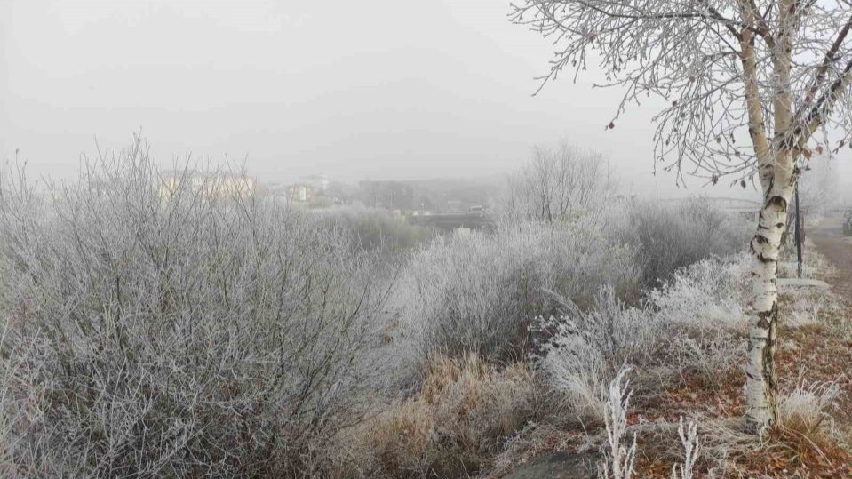 Ardahan&#039;da Dondurucu Soğuklar Başladı: Göle -13 ile Buz Kesti