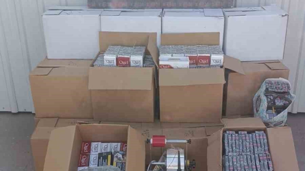 Aydın’da Kaçak Sigara Operasyonu: 260 Bin Doldurulmuş Makaron Ele Geçirildi