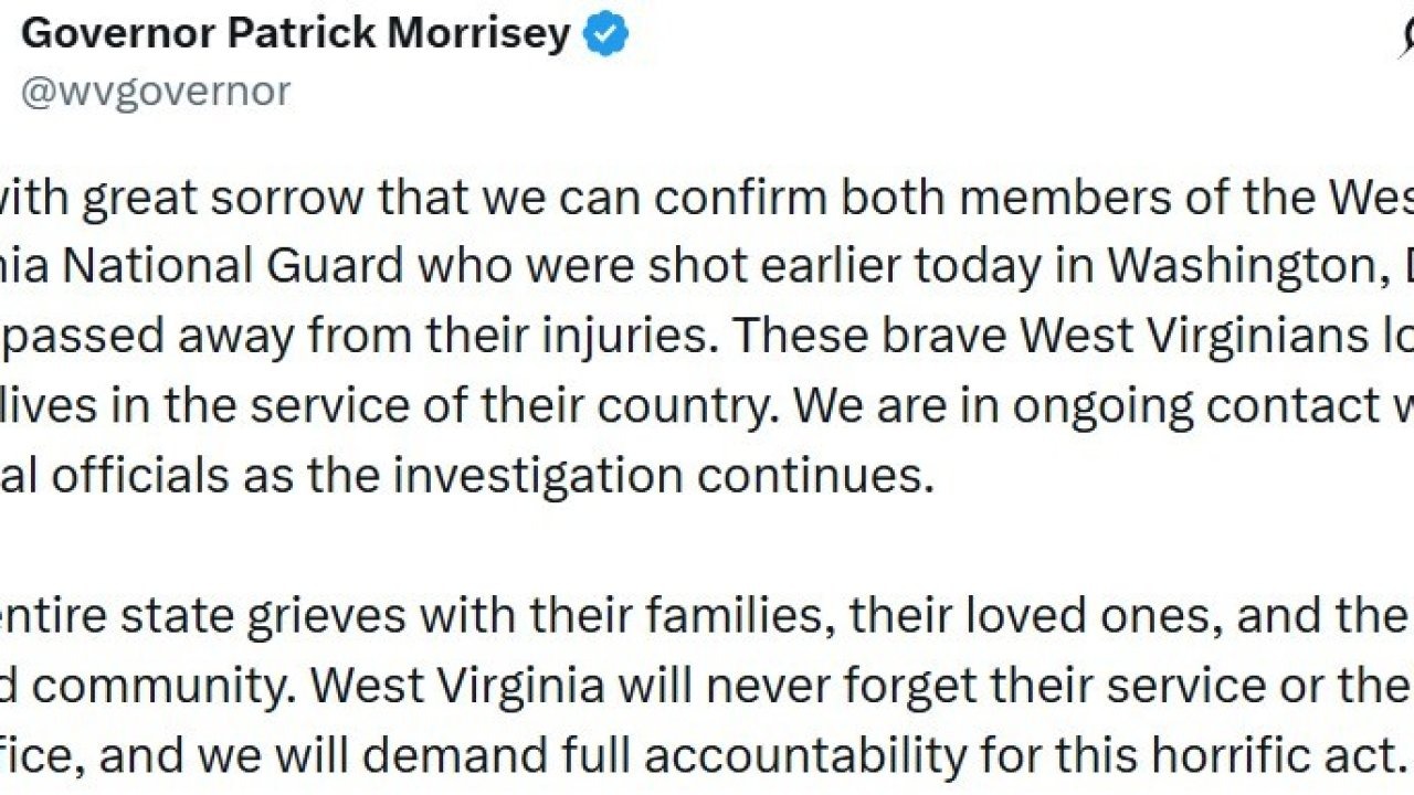 Beyaz Saray Yakınındaki Silahlı Saldırıda 2 Ulusal Muhafız Hayatını Kaybetti