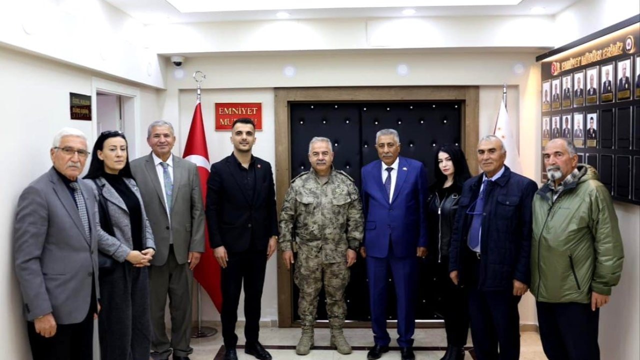 CHP Heyetinden Iğdır Emniyet Müdürü Turgay’a Ziyaret