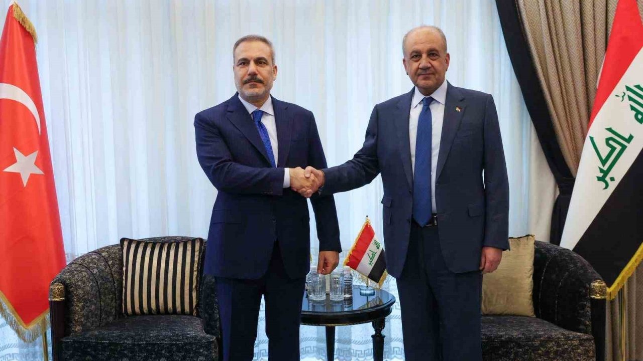 Dışişleri Bakanı Fidan, Bağdat&#039;ta Irak Savunma Bakanı Abbasi ile Görüştü