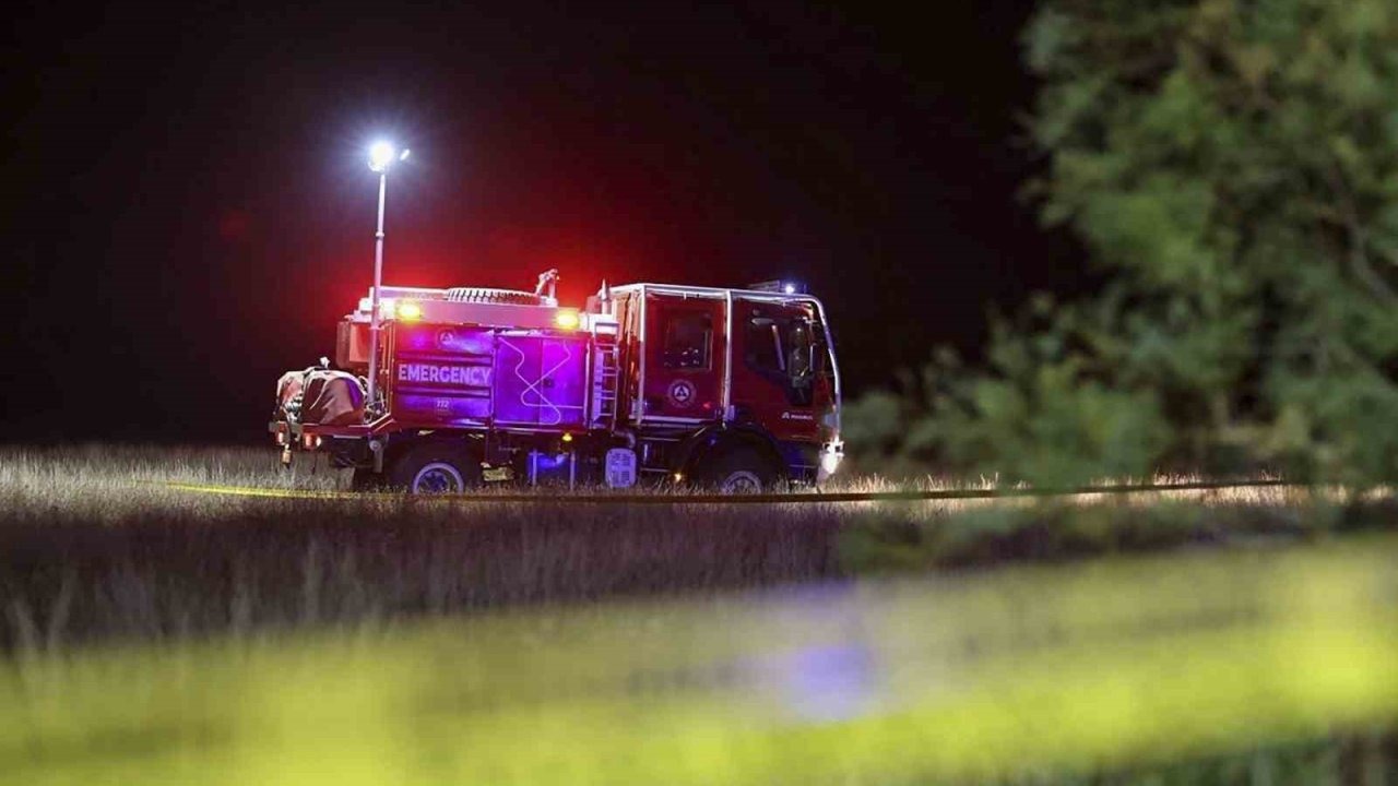 Gürcistan’da Düşen Askeri Kargo Uçağının Enkaz Bölgesi Güvenlik Çemberinde