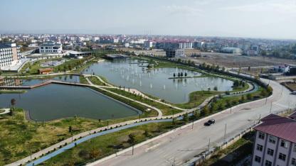 Iğdır Millet Bahçesi Havadan Görüntülendi