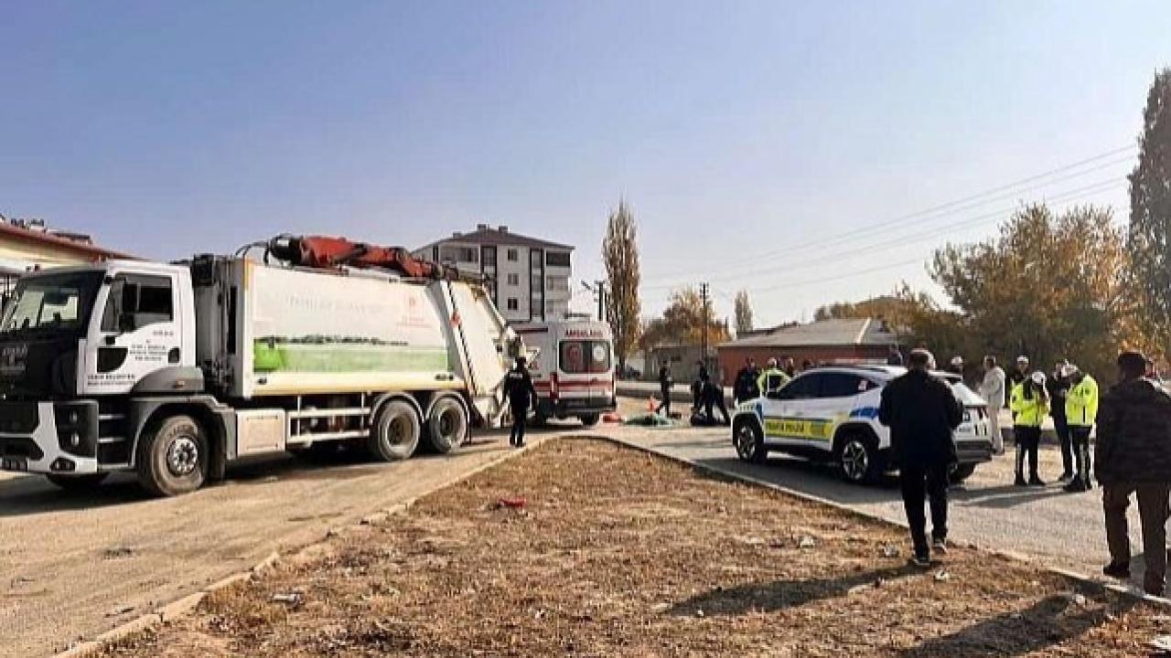 Iğdır’da çöp aracının çarptığı kadın hayatını kaybetti