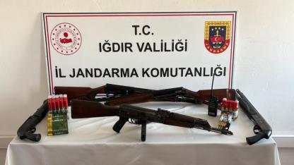 Iğdır’da Silah Kaçakçılığı Operasyonu: Silah ve Mühimmat Ele Geçirildi