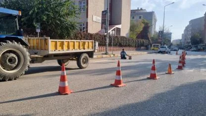 Iğdır’da Yaya Geçidi Çizgileri Yenileniyor