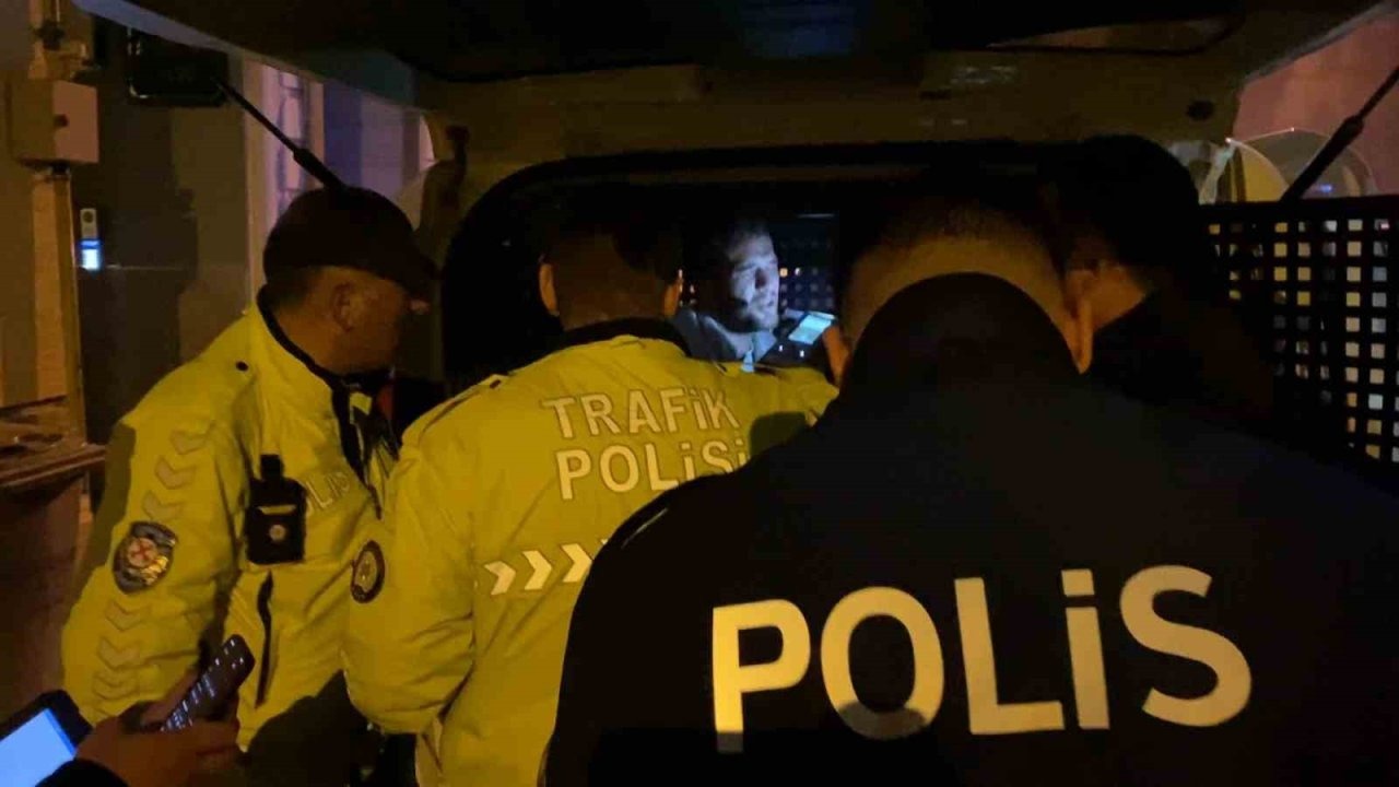 İnegöl&#039;de Polisten Kaçan Alkollü ve Ehliyetsiz Sürücü Yakalandı