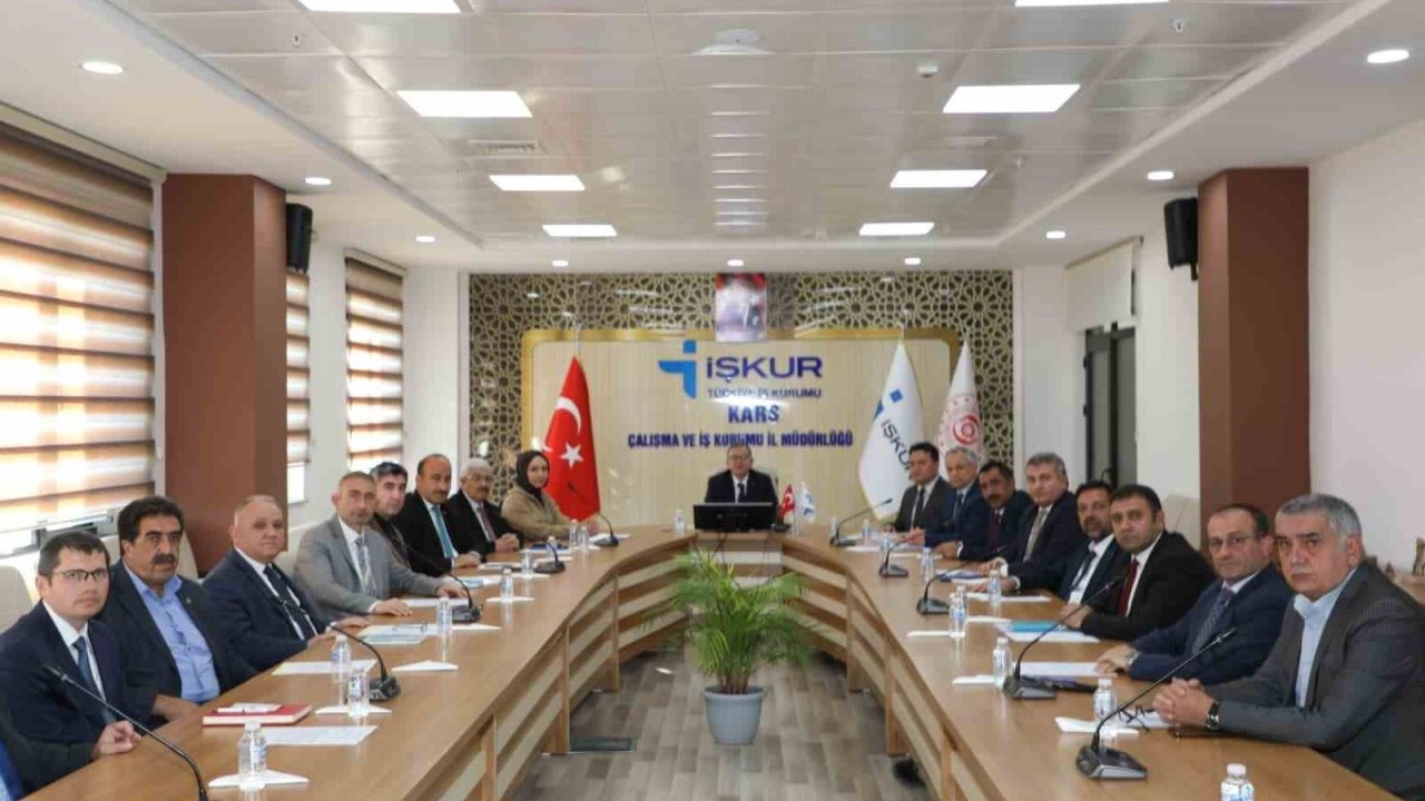 Kars’ta İstihdam ve Mesleki Eğitim Kurulu Toplantısı Yapıldı