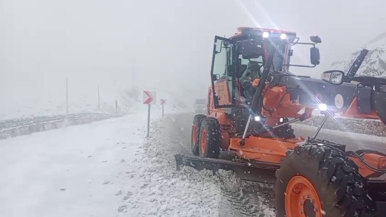 Kop Geçidi Kara Teslim: Erzurum-Bayburt Karayolunda Kış Mesaisi