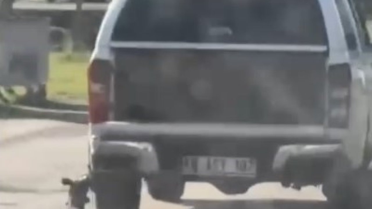 Köpeği Araç Arkasında Sürükleyen İki Şüpheli Gözaltında