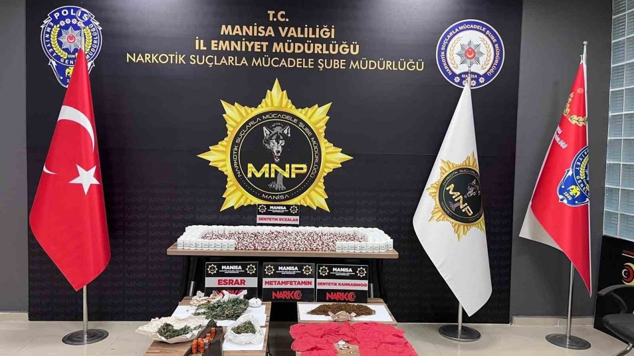Manisa’da Büyük Uyuşturucu Operasyonu: 14 Şüpheli Tutuklandı
