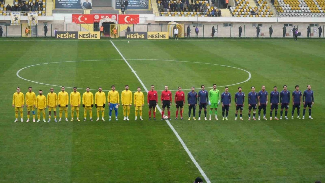 Muş Spor Kulübü, Mersin İdman Yurdu’nu 5-0 Mağlup Etti