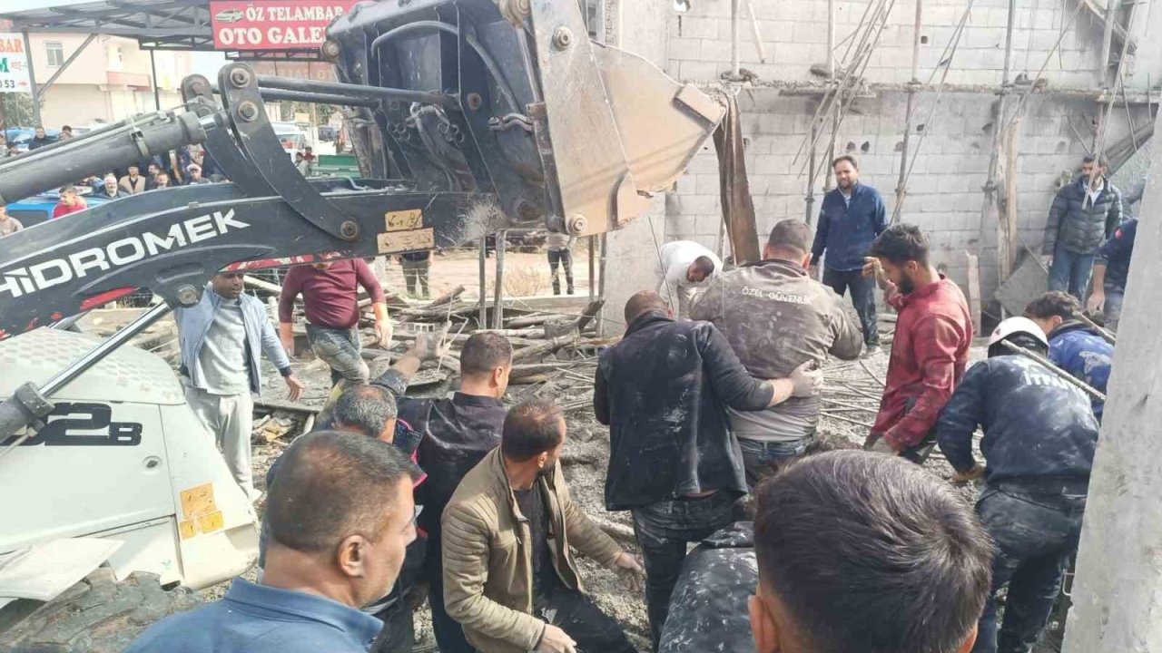 Şanlıurfa’da İnşaat Çöktü: Göçük Altında Kalan 5 İşçi Kurtarıldı