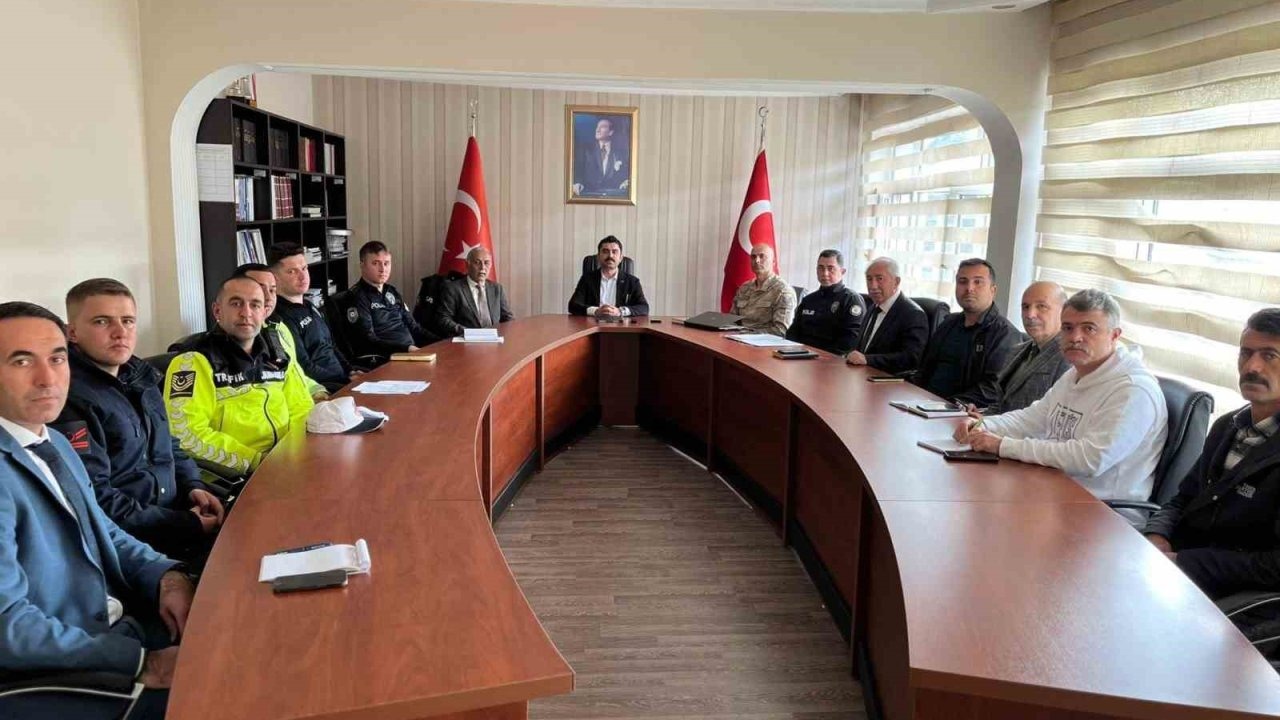 Susuz&#039;da Kış Tedbirleri Toplantısı Gerçekleştirildi