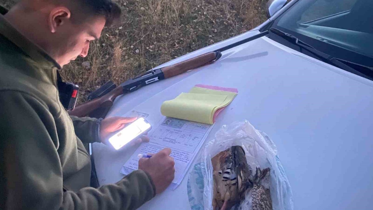 Van Erciş’te Kaçak Avcılara Yüksek Para Cezası: Toplam 41 Bin 566 TL