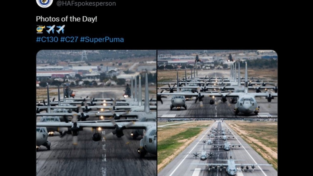 Yunanistan Hava Kuvvetleri, Tepkiler Üzerine Küstah Paylaşımını Kaldırıp Türkiye İçin Taziye Yayınladı