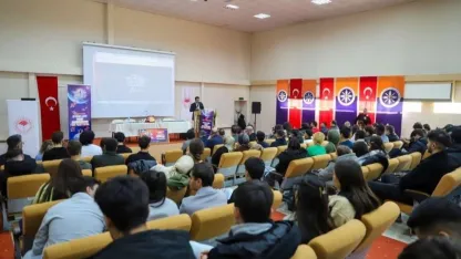 Ardahan’da "Teknofest Türkiye şampiyonluğu tecrübe paylaşımı" yapıldı