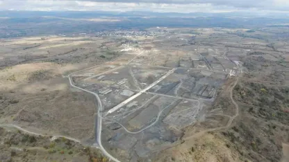 500’den fazla kişinin istihdam edileceği organize tarım bölgesindeki çalışmalarda sona yaklaşıldı